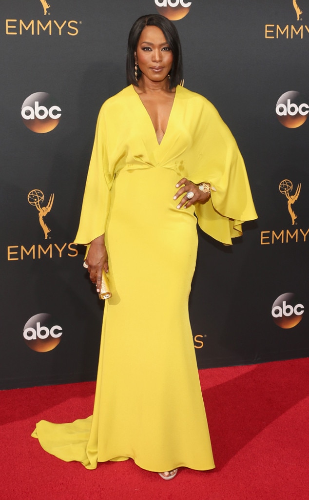 Angela Bassett from 2016 Emmys Red Carpet Arrivals | E! News