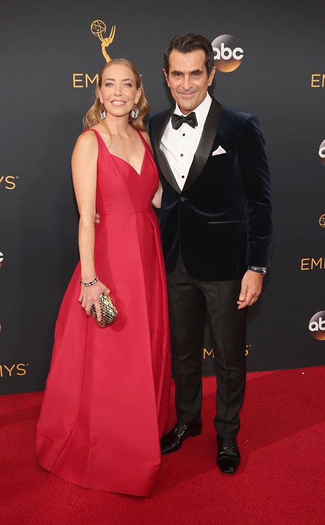 Ty Burrell & Holly Burrell from 2016 Emmys: Red Carpet Couples | E! News