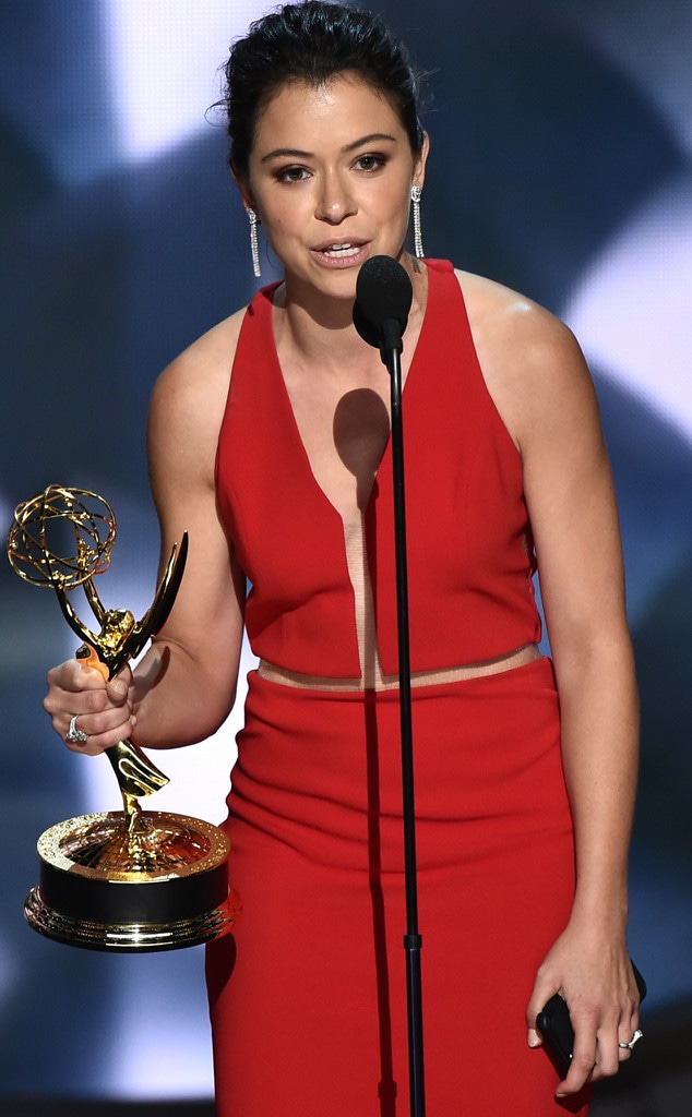 Tatiana Maslany, 2016 Emmy Awards, Arrivals