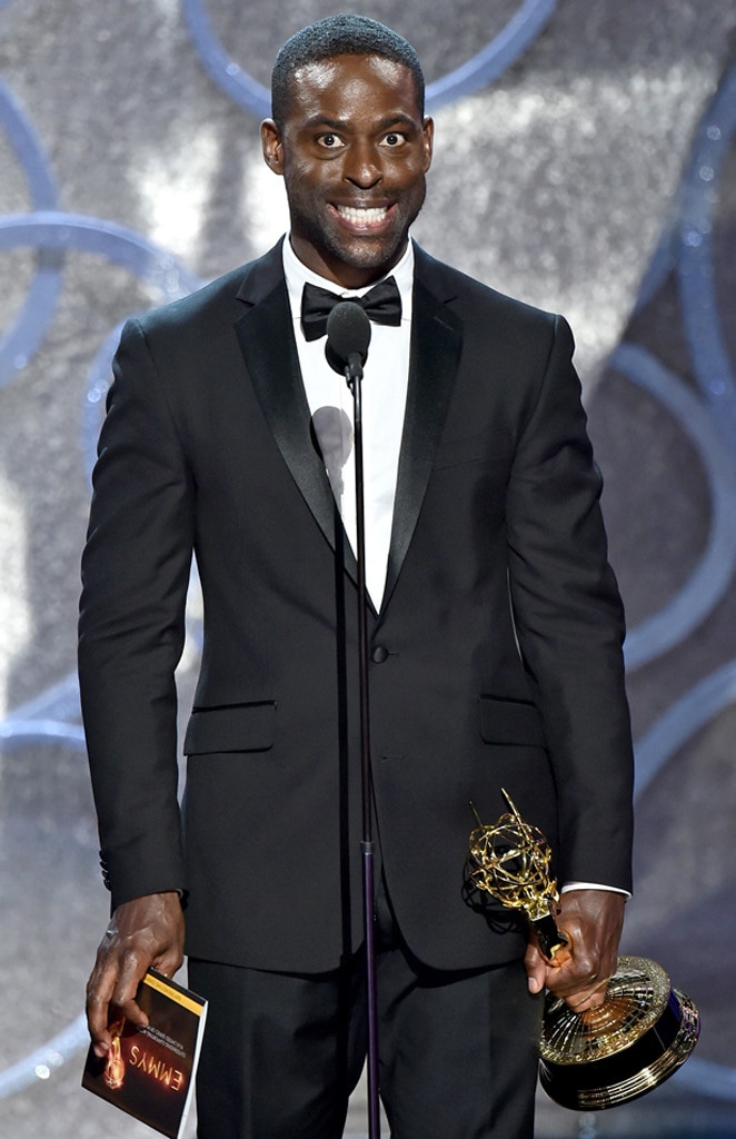 Sterling K. Brown, 2016 Emmy Awards, Winners