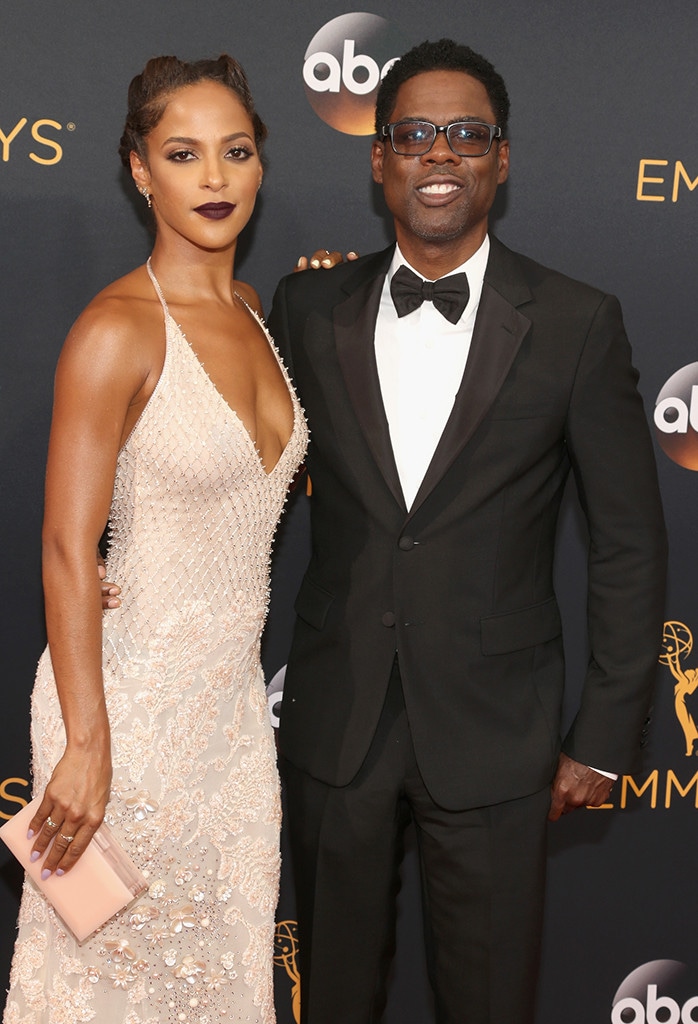 Chris Rock, Megalyn Echikunwoke, 2016 Emmy Awards, Couples