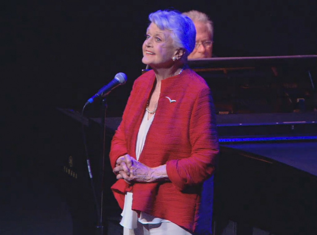 Angela Lansbury Sings "Beauty And The Beast" Live - E! Online - CA