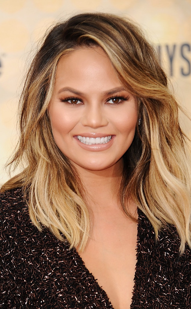 Beach Waves from Chrissy Teigen's Best Hair Looks | E! News