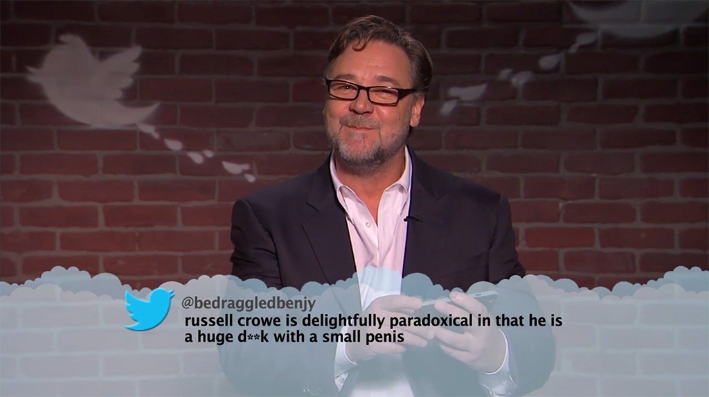 25 Unforgettable Mean Tweets From Jimmy Kimmel Live E News 6974