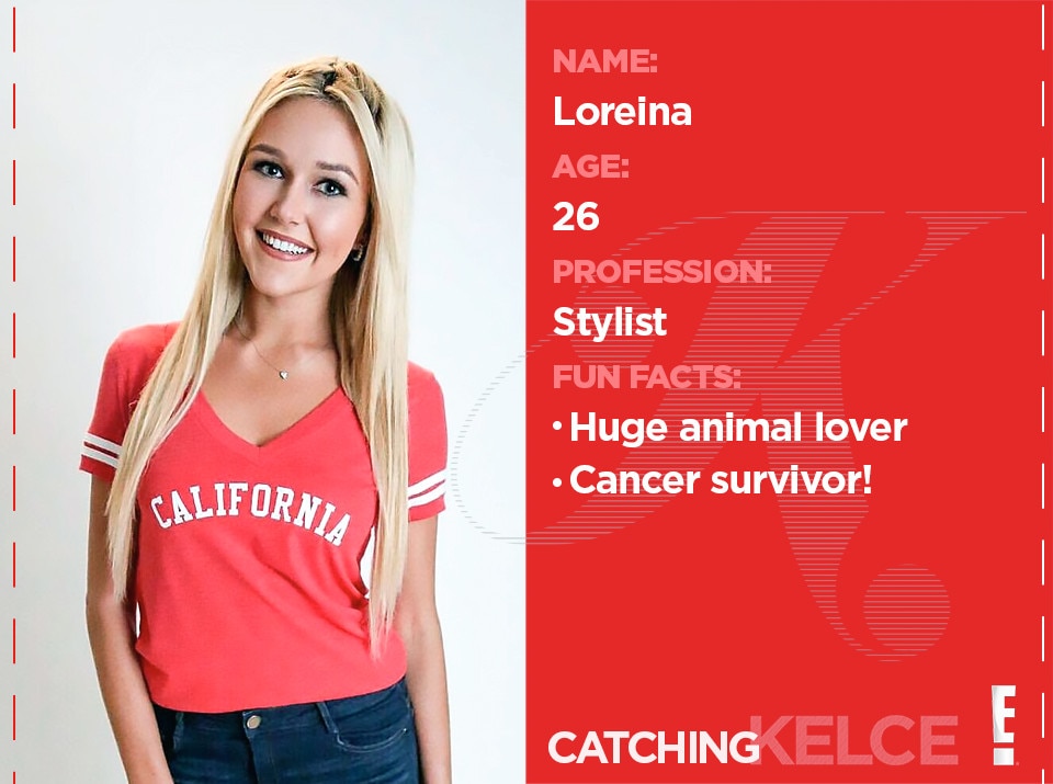 Loreina, California from Catching Kelce: Meet the Top 20 Girls! | E! News