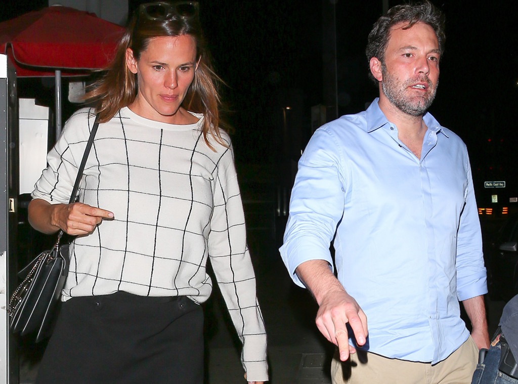 Ben Affleck and Jennifer Garner Spend a Night Out Together...Without