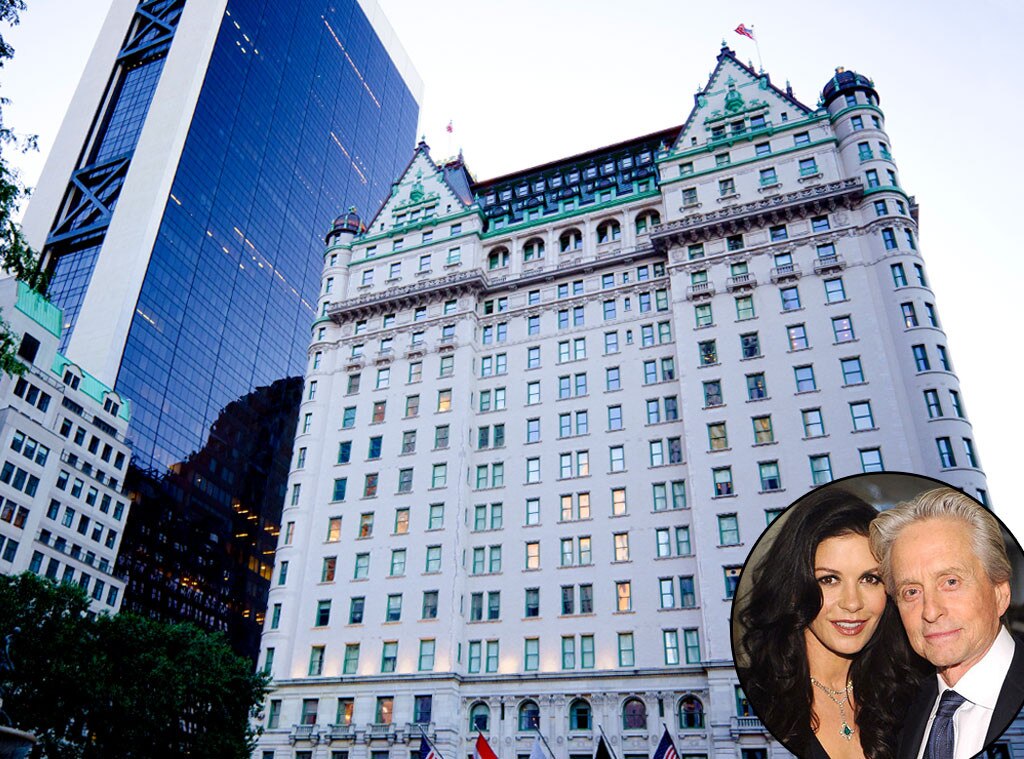 Catherine Zeta-Jones, Michael Douglas, The Plaza