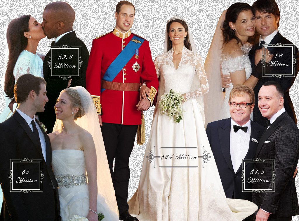 What Makes the Most Expensive Celebrity Weddings So Darn Expensive