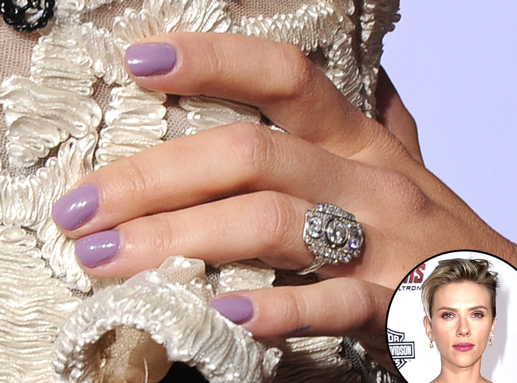 Scarlett Johansson from Truly Unique Celebrity Engagement Rings | E! News