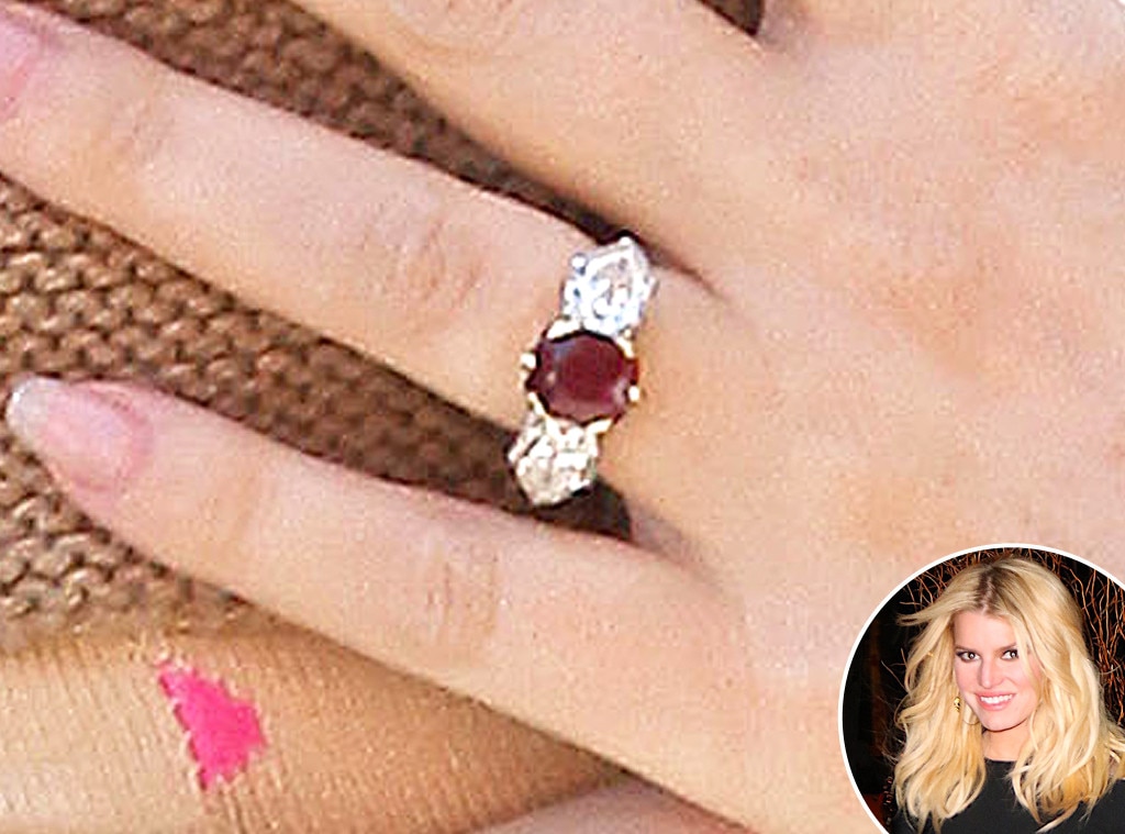 Jessica simpson store engagement ring