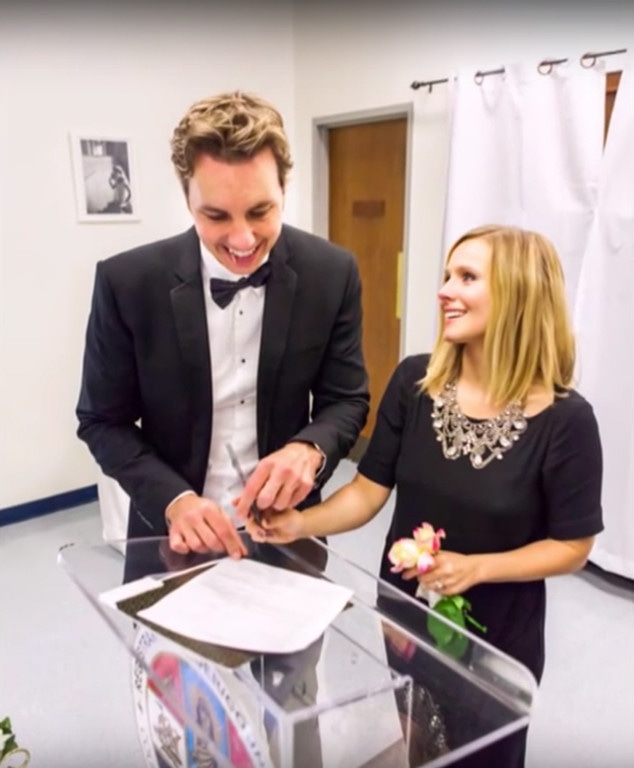 Kristen Bell, Dax Shepard, Wedding