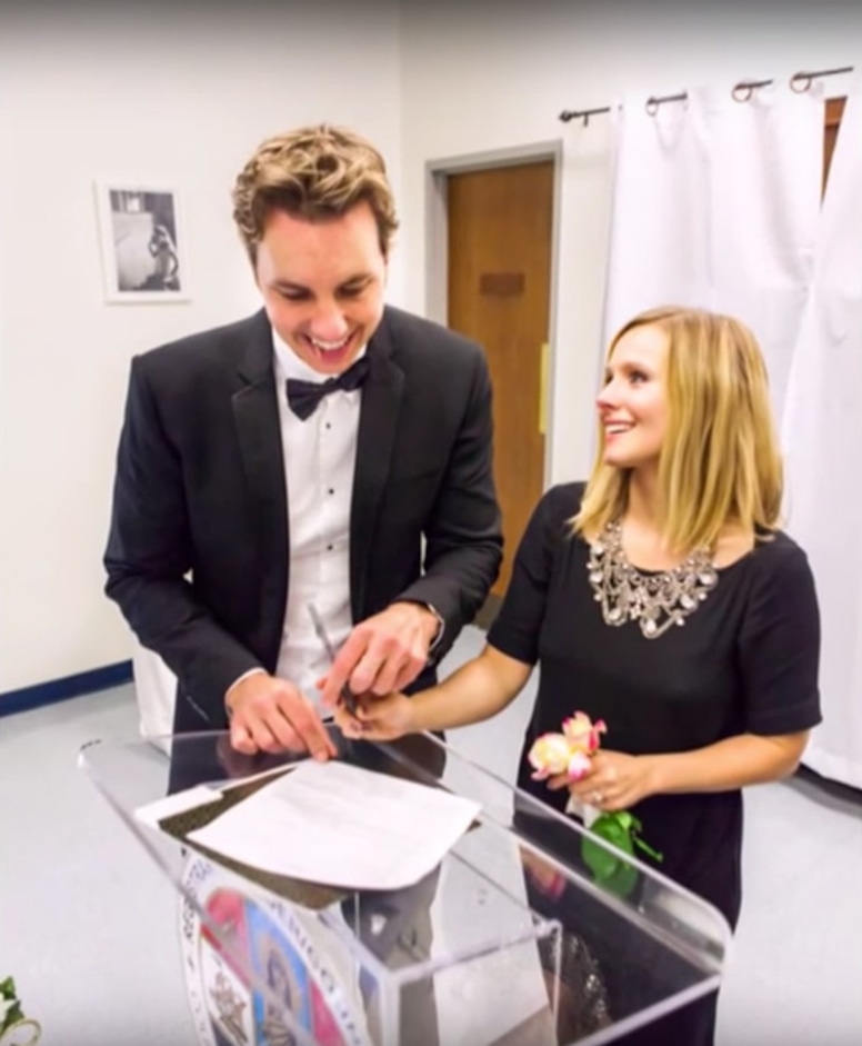 Kristen Bell, Dax Shepard, Wedding