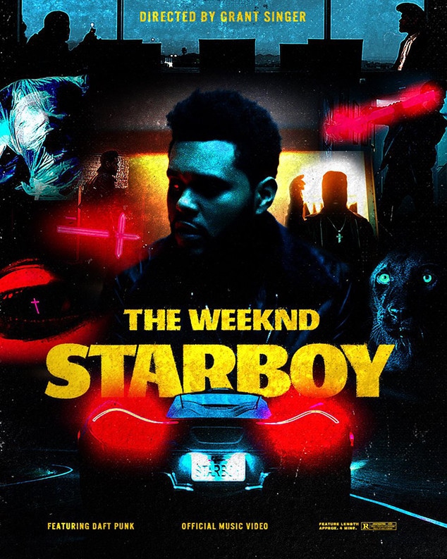 The Weeknd, Starboy Poster