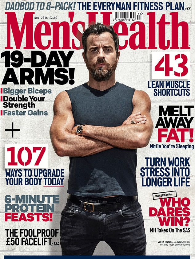 Justin Theroux, Men's Health