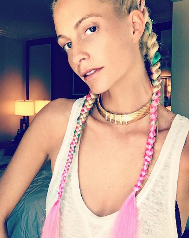 Poppy Delevingne from Celebrities at Burning Man E! News