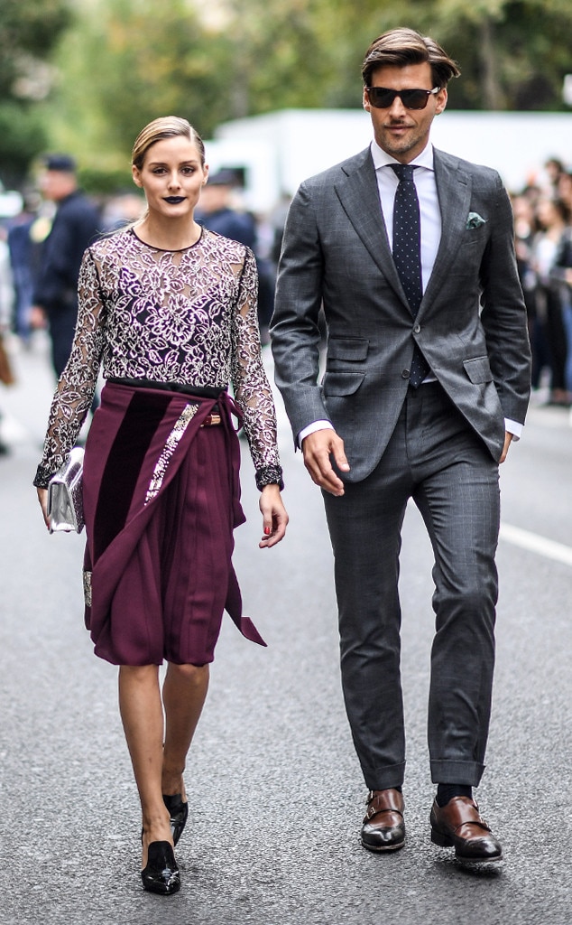 Olivia Palermo & Johannes Huebl from Best Celeb Street Style From Paris ...