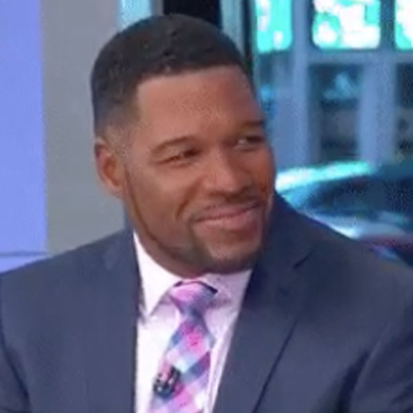 Michael Strahan Begins His First Official Day at GMA E! Online