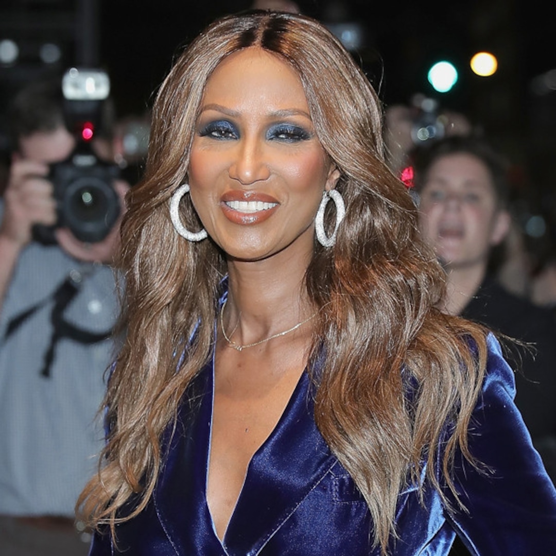 Iman Makes First Public Appearance Since David Bowie's Death