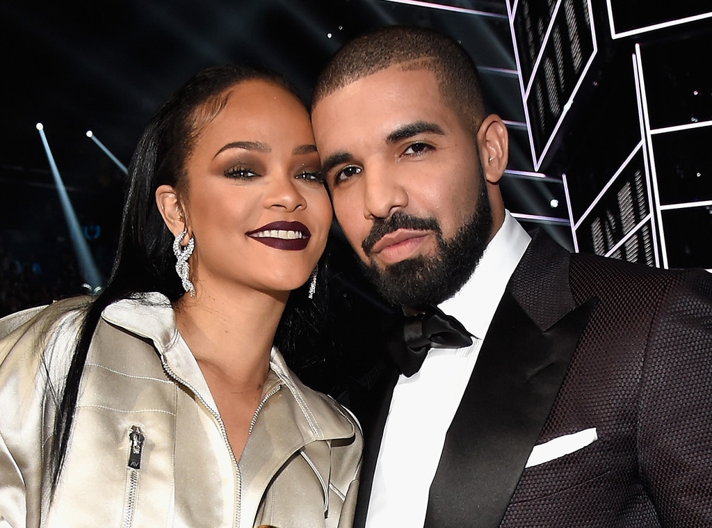 Rihanna & Drake Spotted Together At His Birthday Party