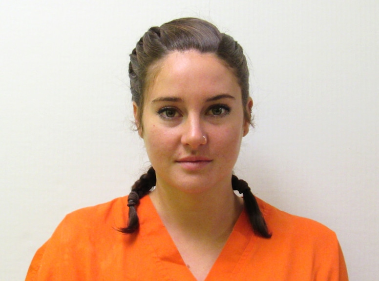 Shailene Woodley, Mugshot