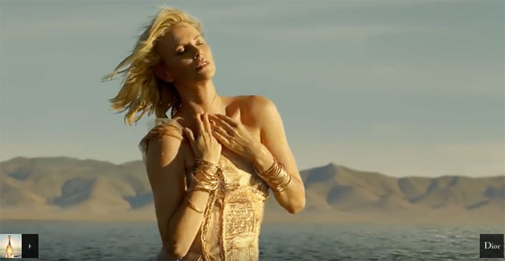 charlize theron perfume commercial