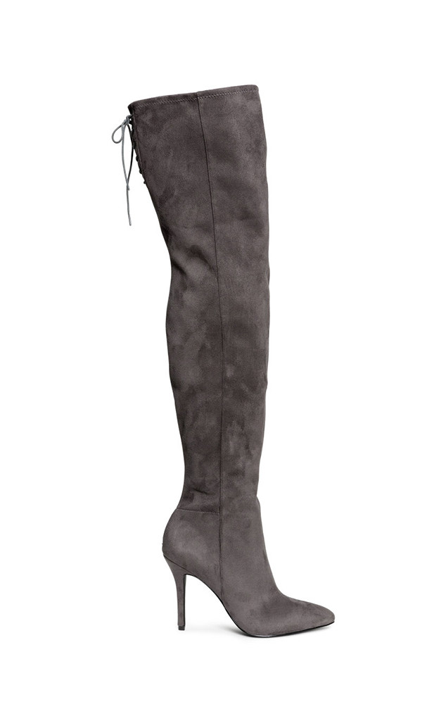 h&m canvas boots