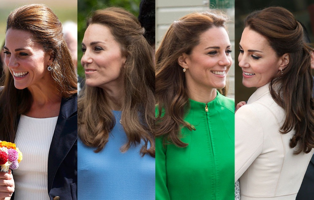 All The Different Hairstyles Kate Middleton Tried In 2016 So Far