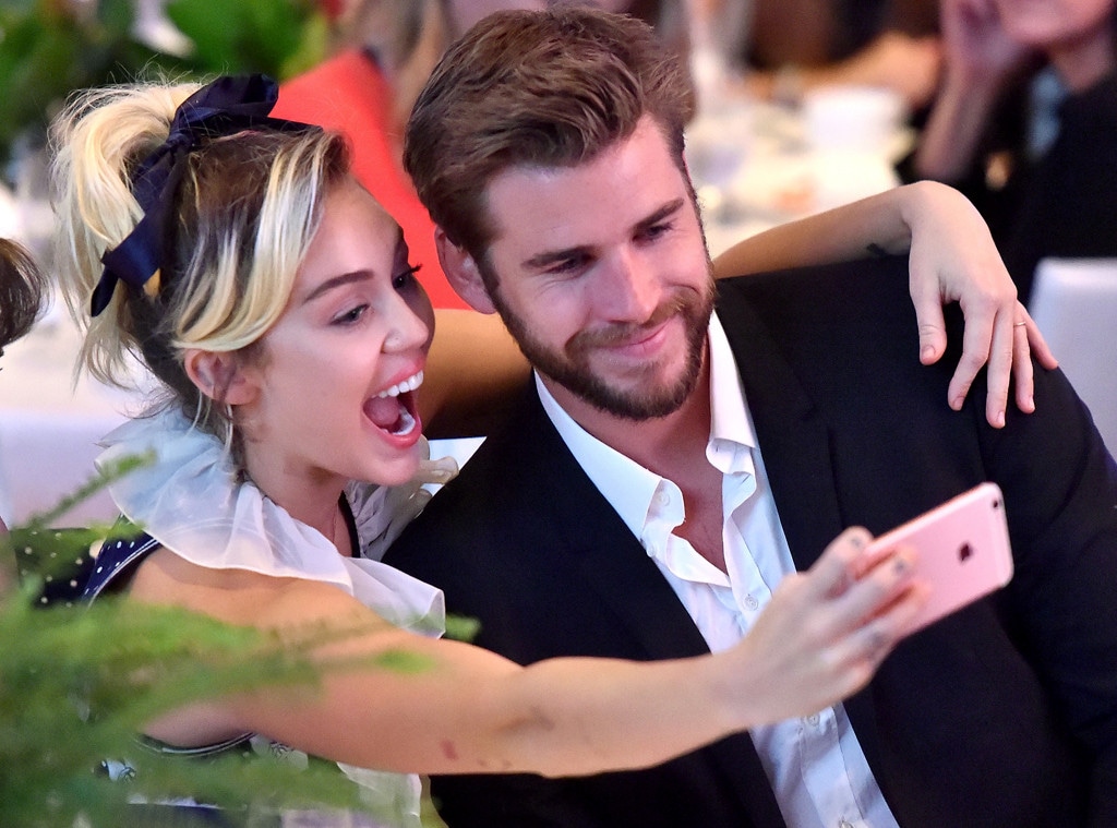 Miley Cyrus, Liam Hemsworth, Variety Power of Women