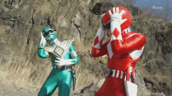 Power Rangers gif