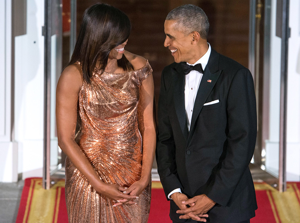 Sharing a Laugh from President Obama and Michelle Obama's Sweetest ...