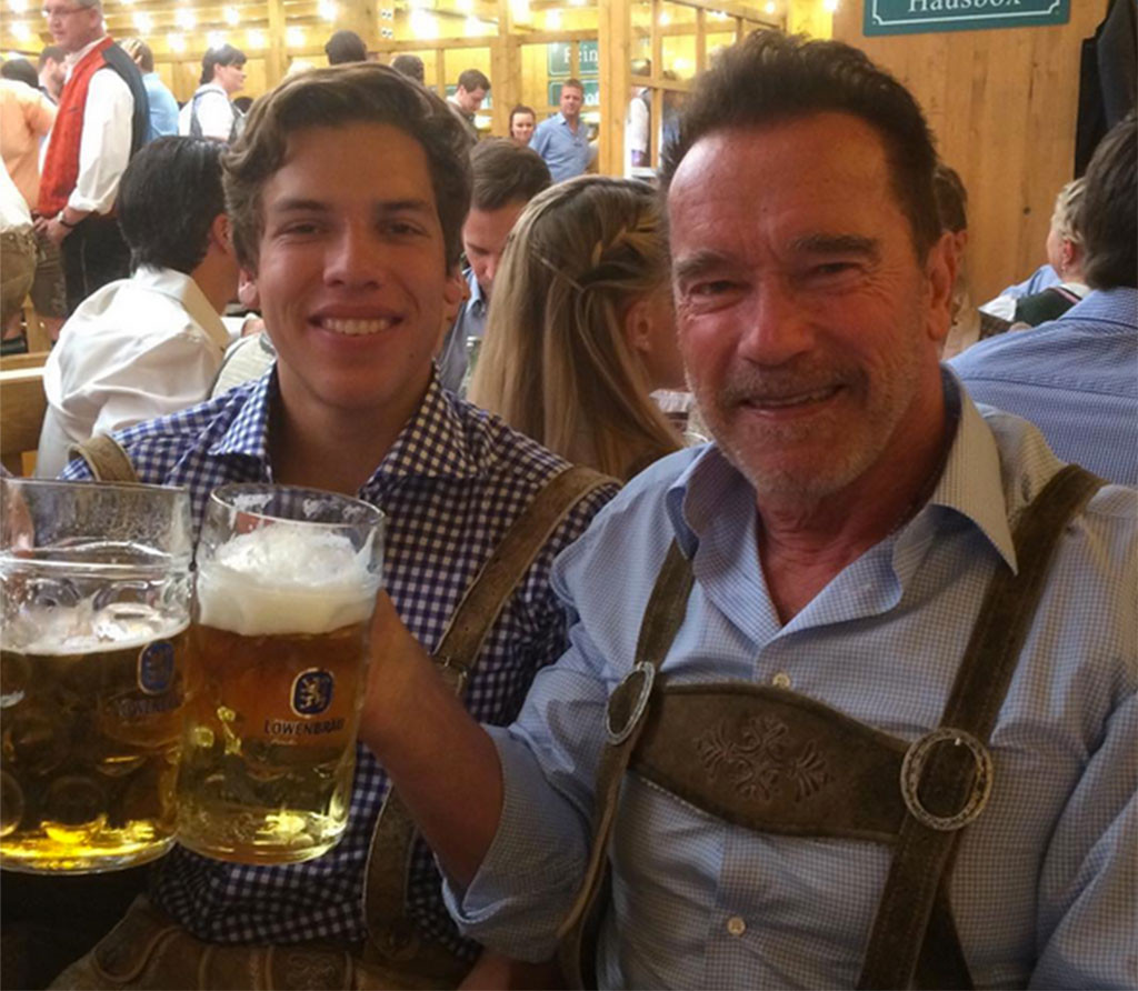 Arnold Schwarzenegger, Instagram