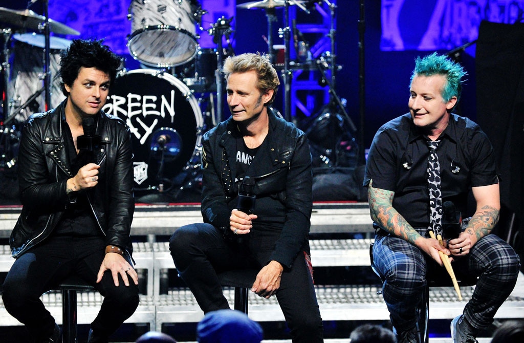 Green Day, Billie Joe Armstrong, Mike Dirnt, Tre Cool