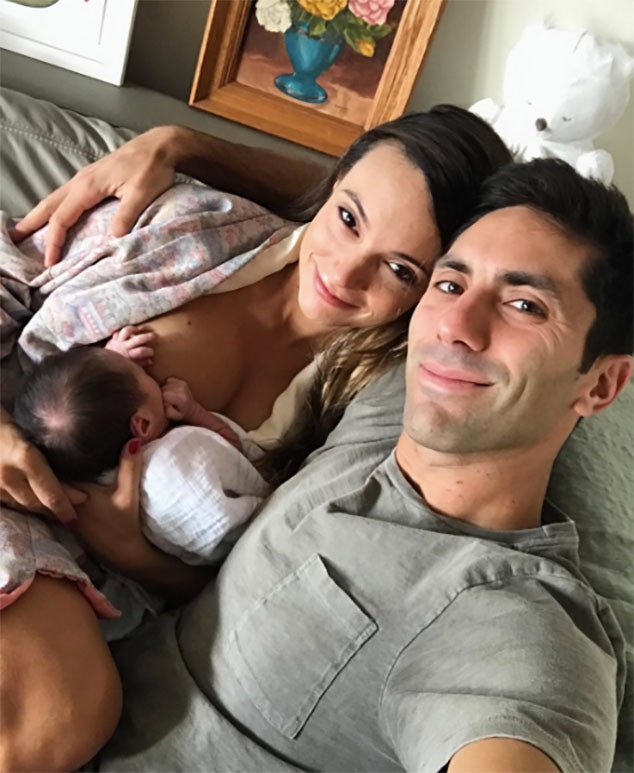 Nev Schulman, Laura Perlongo, Breastfeeding