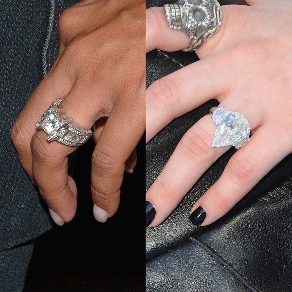 15 Of The Biggest And Most Beautiful Celebrity Engagement Rings Of All Time
