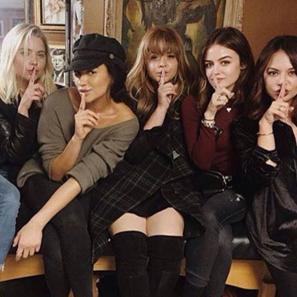 Shh! The PLL Stars Aren't the First to Do a Group Tattoo - E! Online