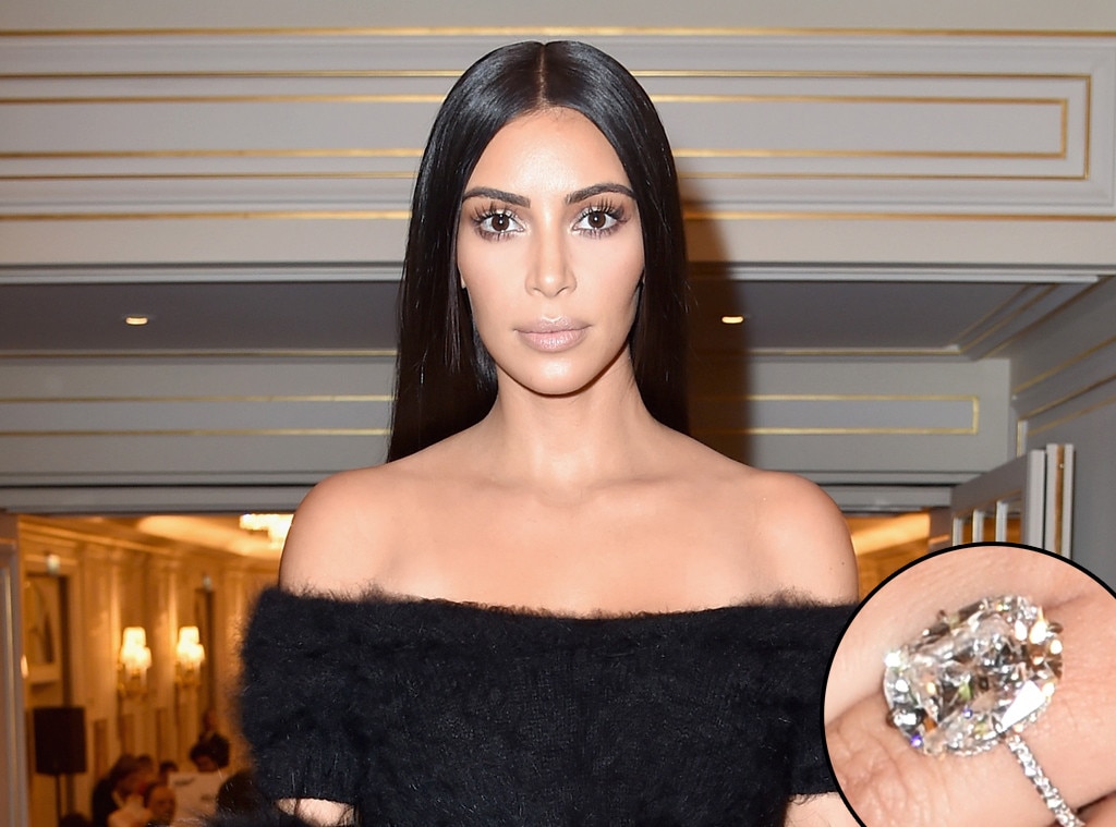 How Does Kim Kardashian's Engagement Ring Rank? - ABC News