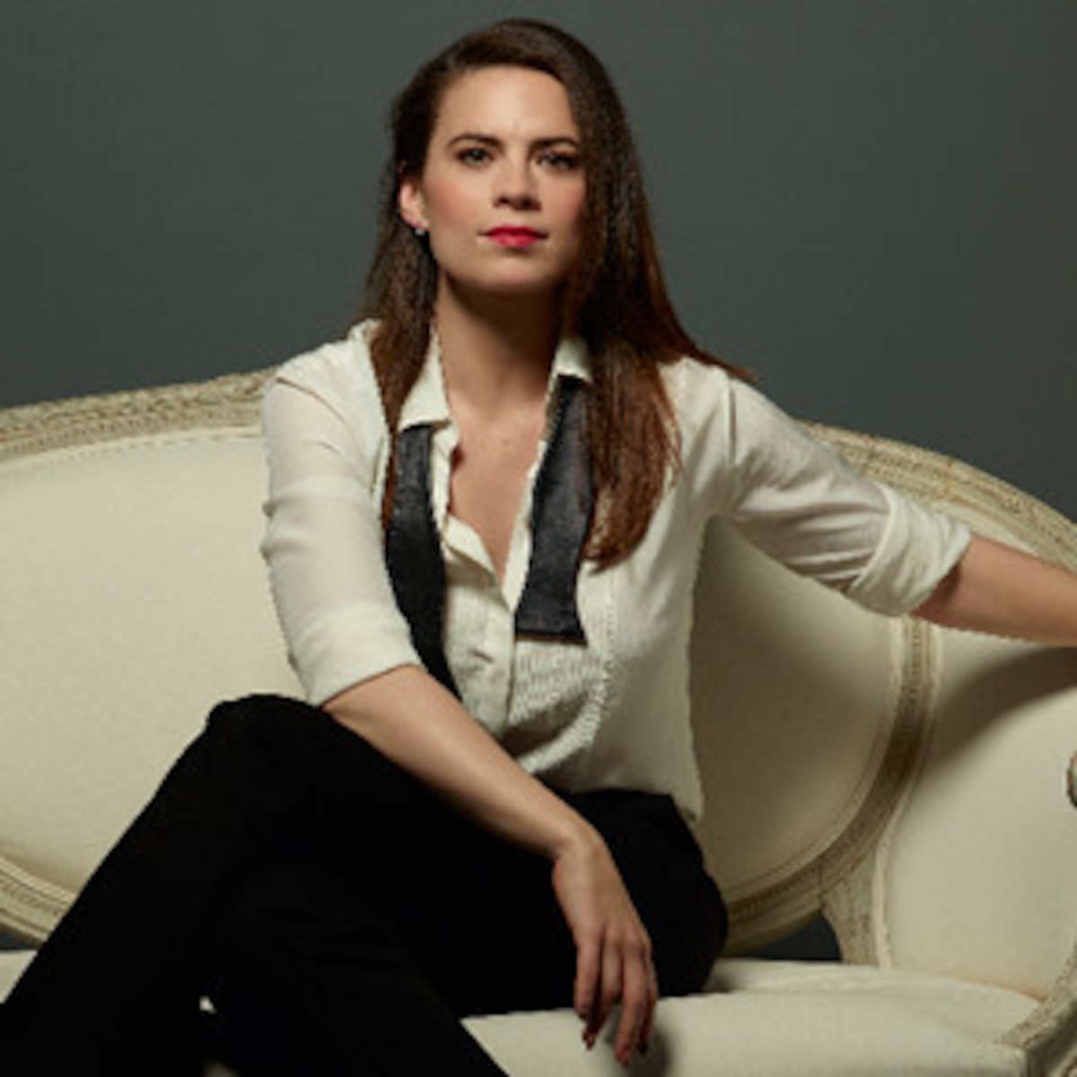 Hayley Atwell Talks Letting Peggy Carter Go For Conviction E Online Hayley Atwell Talks Letting Peggy Carter Go For Conviction E Online