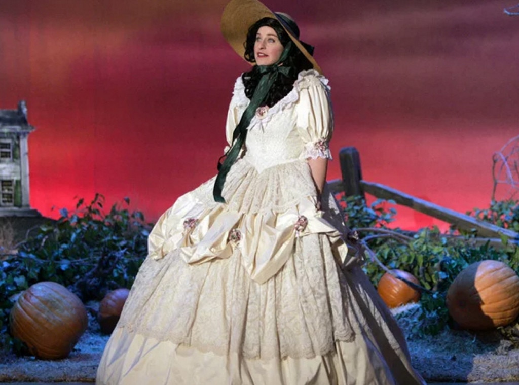 Scarlett O Hara from Ellen  DeGeneres  Halloween  Costumes  