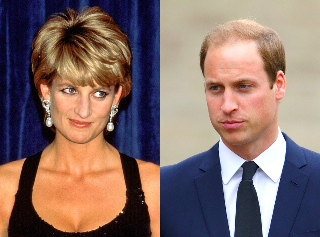 Prince William, Princess Diana