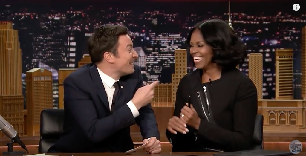 Michelle Obama Makes Final Appearance on Tonight Show