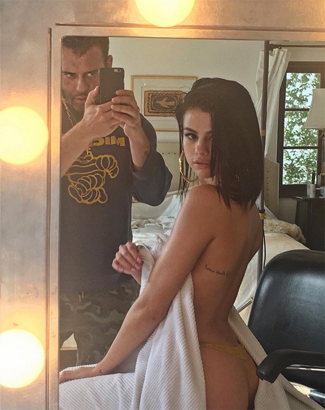 Hot ass selena gomez Selena Gomez Bares Her Butt In A Thong E Online Uk