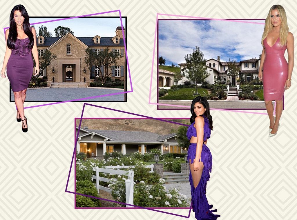 Kim Kardashian, Khloe Kardashian, Kylie Jenner, Real Estate