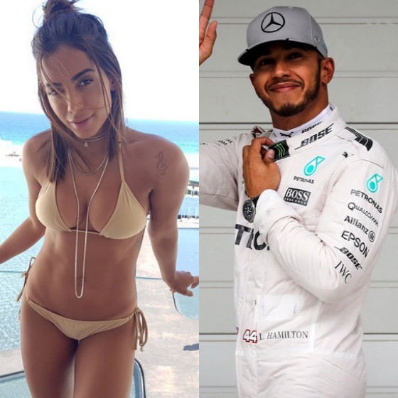 Anitta, Lewis Hamilton