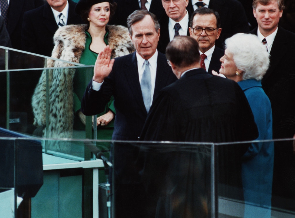 George H.W. Bush, Inauguration