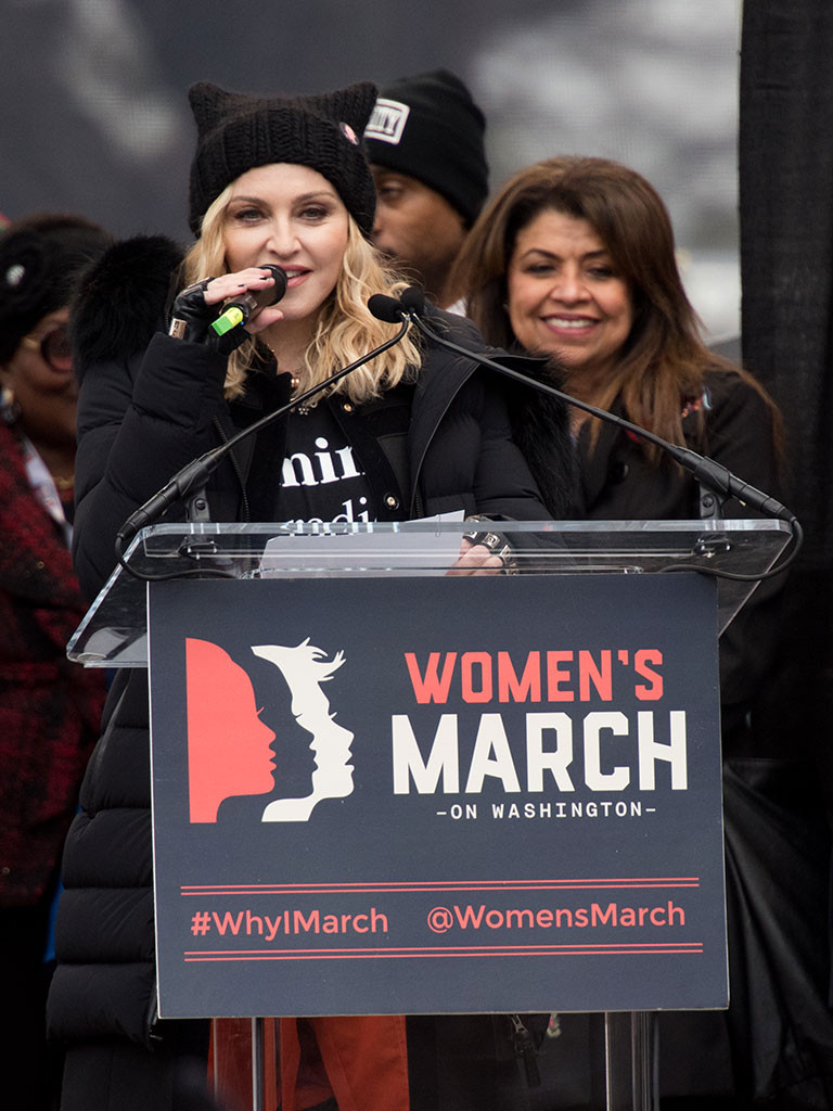 Madonna, Women's March