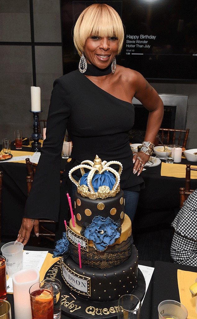 Mary J. Blige from Celebrity Birthday Bashes! | E! News