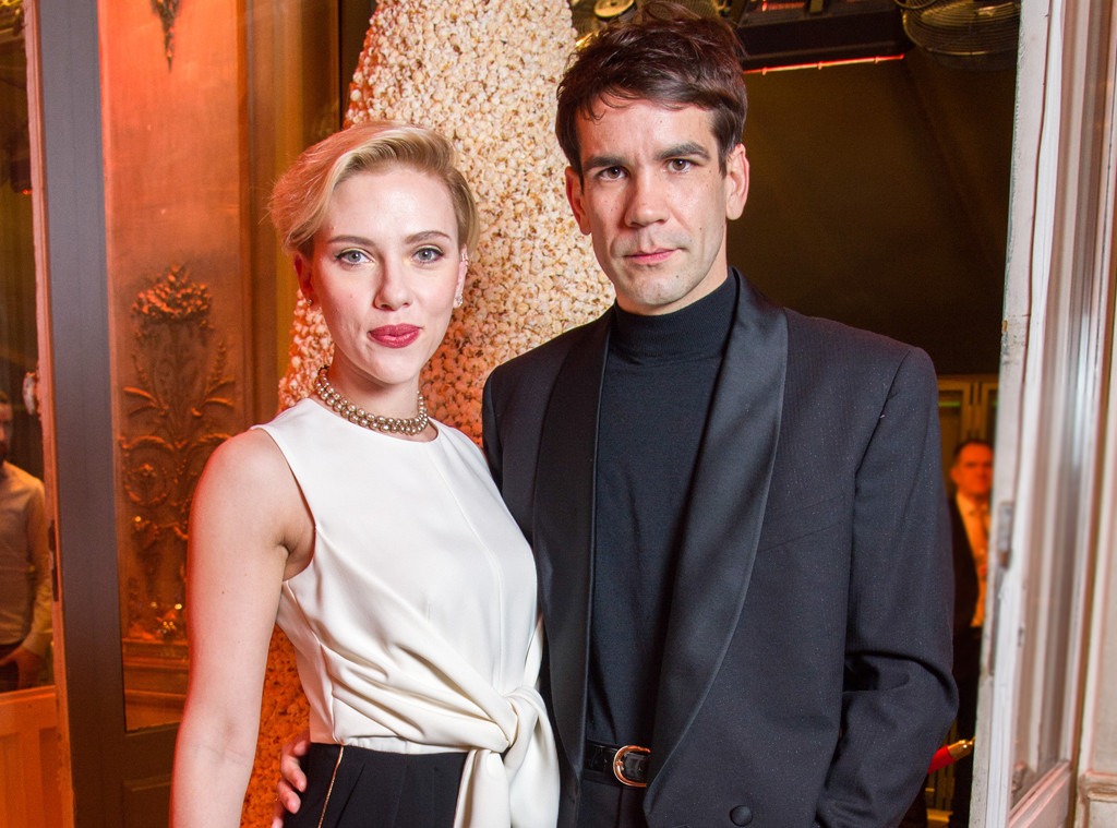 Scarlett Johansson and Romain Dauriac Step Out Together With Smiles ...