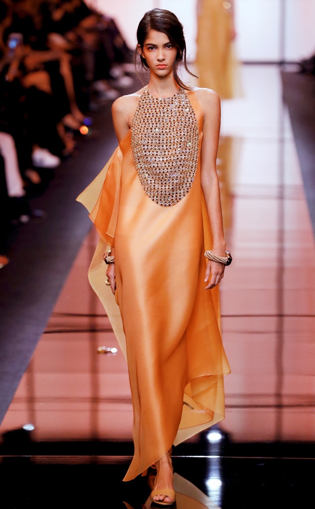 Giorgio Armani Prive from Paris Haute Couture Fashion Week Spring