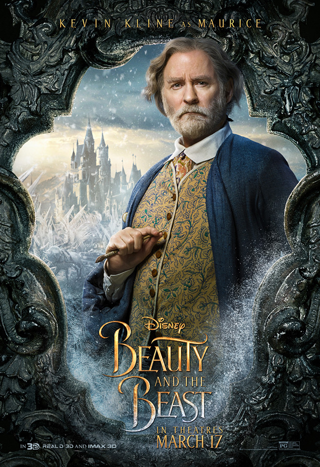 Kevin Kline from Beauty and the Beast Character Posters | E! News