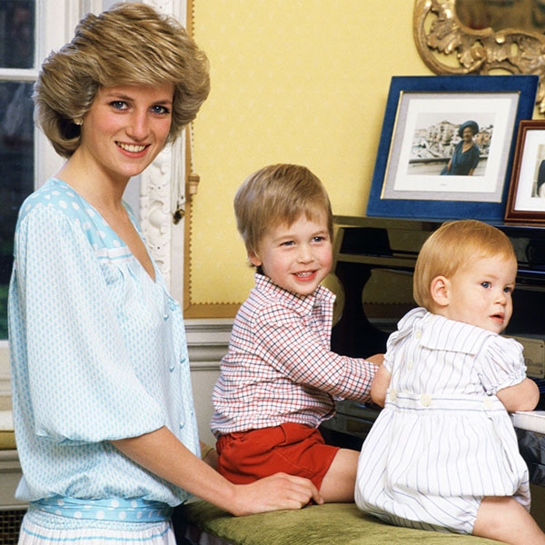 Princess Diana, Prince William, Prince Harry